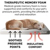 image:imageFurhaven WaterResistant Memory Foam Dog Bed for Large Dogs w Removable Washable Cover For Dogs Up to 95 lbs  IndoorOutdoor Logo Print Oxford Polycanvas Mattress  Stone Gray JumboXLWaterResistant Logo Print Stone Gray
