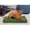 image:imageFurhaven WaterResistant Memory Foam Dog Bed for Large Dogs w Removable Washable Cover For Dogs Up to 95 lbs  IndoorOutdoor Logo Print Oxford Polycanvas Mattress  Stone Gray JumboXLWaterResistant Garden Print Jungle Green