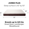 image:imageFurhaven WaterResistant Orthopedic Dog Bed for Large Dogs w Removable Quilt Top amp Washable Cover For Dogs Up to 95 lbs  IndoorOutdoor Quilt Top Convertible Mattress  Gray JumboXLEspresso