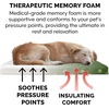 image:imageFurhaven WaterResistant Orthopedic Dog Bed for Large Dogs w Removable Quilt Top amp Washable Cover For Dogs Up to 95 lbs  IndoorOutdoor Quilt Top Convertible Mattress  Gray JumboXLWaterResistant Garden Print Jungle Green