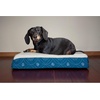 image:imageFurhaven WaterResistant Orthopedic Dog Bed for Large Dogs w Removable Quilt Top amp Washable Cover For Dogs Up to 95 lbs  IndoorOutdoor Quilt Top Convertible Mattress  Gray JumboXLSherpa  Paw Print Flannel Jade Green