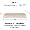 image:imageFurhaven WaterResistant Orthopedic Dog Bed for Large Dogs w Removable Quilt Top amp Washable Cover For Dogs Up to 95 lbs  IndoorOutdoor Quilt Top Convertible Mattress  Gray JumboXLTerry  Suede Clay