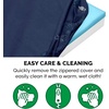 image:imageFurhaven WaterResistant Orthopedic Dog Bed for Large Dogs w Removable Quilt Top amp Washable Cover For Dogs Up to 95 lbs  IndoorOutdoor Quilt Top Convertible Mattress  Gray JumboXLWaterResistant Garden Print Lapis Blue