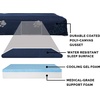 image:imageFurhaven WaterResistant Orthopedic Dog Bed for Large Dogs w Removable Quilt Top amp Washable Cover For Dogs Up to 95 lbs  IndoorOutdoor Quilt Top Convertible Mattress  Gray JumboXLWaterResistant Garden Print Lapis Blue