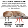 image:imageFurhaven WaterResistant Orthopedic Dog Bed for Large Dogs w Removable Quilt Top amp Washable Cover For Dogs Up to 95 lbs  IndoorOutdoor Quilt Top Convertible Mattress  Gray JumboXLSherpa  Paw Print Flannel Dark Espresso