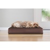 image:imageFurhaven WaterResistant Orthopedic Dog Bed for Large Dogs w Removable Quilt Top amp Washable Cover For Dogs Up to 95 lbs  IndoorOutdoor Quilt Top Convertible Mattress  Gray JumboXLTerry  Suede Espresso