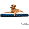 image:imageFurhaven WaterResistant Orthopedic Dog Bed for Large Dogs w Removable Quilt Top amp Washable Cover For Dogs Up to 95 lbs  IndoorOutdoor Quilt Top Convertible Mattress  Gray JumboXLSherpa  Paw Print Flannel Jade Green