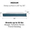 image:imageFurhaven WaterResistant Orthopedic Dog Bed for Large Dogs w Removable Quilt Top amp Washable Cover For Dogs Up to 95 lbs  IndoorOutdoor Quilt Top Convertible Mattress  Gray JumboXLConvertible Sherpa Top Marine Blue