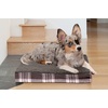 image:imageFurhaven WaterResistant Orthopedic Dog Bed for Large Dogs w Removable Quilt Top amp Washable Cover For Dogs Up to 95 lbs  IndoorOutdoor Quilt Top Convertible Mattress  Gray JumboXLSherpa  Plaid Flannel Java Brown