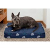 image:imageFurhaven WaterResistant Orthopedic Dog Bed for Large Dogs w Removable Quilt Top amp Washable Cover For Dogs Up to 95 lbs  IndoorOutdoor Quilt Top Convertible Mattress  Gray JumboXLWaterResistant Garden Print Lapis Blue