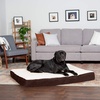 image:imageFurhaven WaterResistant Orthopedic Dog Bed for Large Dogs w Removable Quilt Top amp Washable Cover For Dogs Up to 95 lbs  IndoorOutdoor Quilt Top Convertible Mattress  Gray JumboXLEspresso