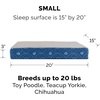 image:imageFurhaven WaterResistant Orthopedic Dog Bed for Large Dogs w Removable Quilt Top amp Washable Cover For Dogs Up to 95 lbs  IndoorOutdoor Quilt Top Convertible Mattress  Gray JumboXLSherpa  Paw Print Flannel Twilight Blue