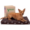 image:imageFurhaven WaterResistant Orthopedic Dog Bed for Large Dogs w Removable Quilt Top amp Washable Cover For Dogs Up to 95 lbs  IndoorOutdoor Quilt Top Convertible Mattress  Gray JumboXLWaterResistant Garden Print Bark Brown