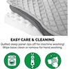 image:imageFurhaven WaterResistant Orthopedic Dog Bed for Large Dogs w Removable Quilt Top amp Washable Cover For Dogs Up to 95 lbs  IndoorOutdoor Quilt Top Convertible Mattress  Gray JumboXLConvertible Quilt Top Gray