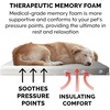 image:imageFurhaven WaterResistant Orthopedic Dog Bed for Large Dogs w Removable Quilt Top amp Washable Cover For Dogs Up to 95 lbs  IndoorOutdoor Quilt Top Convertible Mattress  Gray JumboXLWaterResistant Garden Print Iron Gate