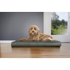 image:imageFurhaven WaterResistant Orthopedic Dog Bed for Large Dogs w Removable Quilt Top amp Washable Cover For Dogs Up to 95 lbs  IndoorOutdoor Quilt Top Convertible Mattress  Gray JumboXLTerry  Suede Forest