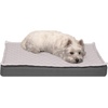 image:imageFurhaven WaterResistant Orthopedic Dog Bed for Large Dogs w Removable Quilt Top amp Washable Cover For Dogs Up to 95 lbs  IndoorOutdoor Quilt Top Convertible Mattress  Gray JumboXLConvertible Quilt Top Gray