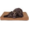 image:imageFurhaven WaterResistant Orthopedic Dog Bed for Large Dogs w Removable Quilt Top amp Washable Cover For Dogs Up to 95 lbs  IndoorOutdoor Quilt Top Convertible Mattress  Gray JumboXLTerry  Suede Espresso