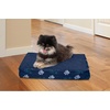 image:imageFurhaven WaterResistant Orthopedic Dog Bed for Large Dogs w Removable Quilt Top amp Washable Cover For Dogs Up to 95 lbs  IndoorOutdoor Quilt Top Convertible Mattress  Gray JumboXLWaterResistant Garden Print Lapis Blue