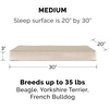 image:imageFurhaven WaterResistant Orthopedic Dog Bed for Large Dogs w Removable Quilt Top amp Washable Cover For Dogs Up to 95 lbs  IndoorOutdoor Quilt Top Convertible Mattress  Gray JumboXLTerry  Suede Clay
