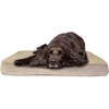 image:imageFurhaven WaterResistant Orthopedic Dog Bed for Large Dogs w Removable Quilt Top amp Washable Cover For Dogs Up to 95 lbs  IndoorOutdoor Quilt Top Convertible Mattress  Gray JumboXLTerry  Suede Espresso