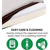 image:imageFurhaven WaterResistant Orthopedic Dog Bed for Large Dogs w Removable Quilt Top amp Washable Cover For Dogs Up to 95 lbs  IndoorOutdoor Quilt Top Convertible Mattress  Gray JumboXLEspresso