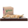 image:imageFurhaven WaterResistant Orthopedic Dog Bed for Large Dogs w Removable Quilt Top amp Washable Cover For Dogs Up to 95 lbs  IndoorOutdoor Quilt Top Convertible Mattress  Gray JumboXLSherpa  Suede Espresso