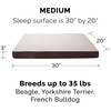 image:imageFurhaven WaterResistant Orthopedic Dog Bed for Large Dogs w Removable Quilt Top amp Washable Cover For Dogs Up to 95 lbs  IndoorOutdoor Quilt Top Convertible Mattress  Gray JumboXLSherpa  Suede Espresso