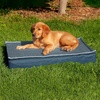 image:imageFurhaven WaterResistant Orthopedic Dog Bed for Large Dogs w Removable Quilt Top amp Washable Cover For Dogs Up to 95 lbs  IndoorOutdoor Quilt Top Convertible Mattress  Gray JumboXLConvertible Quilt Top Calm Blue