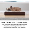 image:imageFurhaven WaterResistant Orthopedic Dog Bed for Large Dogs w Removable Quilt Top amp Washable Cover For Dogs Up to 95 lbs  IndoorOutdoor Quilt Top Convertible Mattress  Gray JumboXLSherpa  Suede Espresso