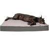 image:imageFurhaven WaterResistant Orthopedic Dog Bed for Large Dogs w Removable Quilt Top amp Washable Cover For Dogs Up to 95 lbs  IndoorOutdoor Quilt Top Convertible Mattress  Gray JumboXLConvertible Quilt Top Gray