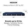 image:imageFurhaven WaterResistant Orthopedic Dog Bed for Large Dogs w Removable Quilt Top amp Washable Cover For Dogs Up to 95 lbs  IndoorOutdoor Quilt Top Convertible Mattress  Gray JumboXLGarden Lapis Blue