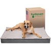 image:imageFurhaven WaterResistant Orthopedic Dog Bed for Large Dogs w Removable Quilt Top amp Washable Cover For Dogs Up to 95 lbs  IndoorOutdoor Quilt Top Convertible Mattress  Gray JumboXLConvertible Quilt Top Gray