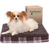 image:imageFurhaven WaterResistant Orthopedic Dog Bed for Large Dogs w Removable Quilt Top amp Washable Cover For Dogs Up to 95 lbs  IndoorOutdoor Quilt Top Convertible Mattress  Gray JumboXLSherpa  Plaid Flannel Java Brown