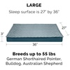image:imageFurhaven WaterResistant Orthopedic Dog Bed for Large Dogs w Removable Quilt Top amp Washable Cover For Dogs Up to 95 lbs  IndoorOutdoor Quilt Top Convertible Mattress  Gray JumboXLConvertible Quilt Top Calm Blue