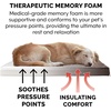 image:imageFurhaven WaterResistant Orthopedic Dog Bed for Large Dogs w Removable Quilt Top amp Washable Cover For Dogs Up to 95 lbs  IndoorOutdoor Quilt Top Convertible Mattress  Gray JumboXLUltra Plush Curly Faux Fur Chocolate