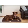 image:imageFurhaven WaterResistant Orthopedic Dog Bed for Large Dogs w Removable Quilt Top amp Washable Cover For Dogs Up to 95 lbs  IndoorOutdoor Quilt Top Convertible Mattress  Gray JumboXLTerry  Suede Espresso