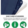 image:imageFurhaven WaterResistant Orthopedic Dog Bed for Large Dogs w Removable Quilt Top amp Washable Cover For Dogs Up to 95 lbs  IndoorOutdoor Quilt Top Convertible Mattress  Gray JumboXLWaterResistant Garden Print Lapis Blue