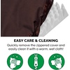 image:imageFurhaven WaterResistant Orthopedic Dog Bed for LargeMedium Dogs w Removable Washable Cover For Dogs Up to 55 lbs  IndoorOutdoor Logo Print Oxford Polycanvas Mattress  Chestnut LargeWaterResistant Garden Print Bark Brown