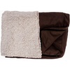 image:imageFurHaven Perfect Comfort Sofa Orthopedic Dog Bed for Large Dogs MemoryTop Foam with a Solid Orthopedic Foam Base for Joint Support Removable Washable Cover Jumbo XL Plush amp Velvet Granite GrayBlanket Top  Berber  Suede Espresso