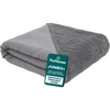 image:imageFurHaven Replacement Dog Bed Cover SofaStyle Design with UltraPlush Sleep Surface for Protecting Pet Mattresses Zippered amp Machine Washable Jumbo Plus XXL Plush amp Suede Gray