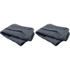 image:imageFurhaven Replacement Dog Bed Cover Quilted SofaStyle Machine Washable  Iron Gray MediumMedium Pack of 2