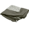 image:imageFurhaven Replacement Dog Bed Cover TwoTone Faux Fur amp Suede L Shaped Chaise Machine Washable  Stone Gray Jumbo XLargeDark Sage