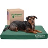 image:imageFurhaven WaterResistant Cooling Gel Dog Bed for Large Dogs w Removable Washable Cover For Dogs Up to 95 lbs  IndoorOutdoor Logo Print Oxford Polycanvas Mattress  Chestnut JumboXLForest