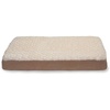 image:imageFurhaven WaterResistant Orthopedic Dog Bed for Large Dogs w Removable Quilt Top amp Washable Cover For Dogs Up to 95 lbs  IndoorOutdoor Quilt Top Convertible Mattress  Gray JumboXLUltra Plush Curly Faux Fur Cream