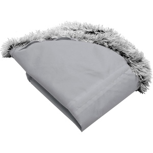image:imageFurHaven Replacement Dog Bed Cover Long Faux Fur for Calming Cuddlers Machine Washable Customizable Filling Jumbo XL Faux Fur TaupeLong Faux Fur Mist Gray
