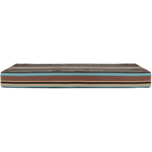 image:imageFurhaven WaterResistant Memory Foam Dog Bed for Large Dogs w Removable Washable Cover For Dogs Up to 95 lbs  IndoorOutdoor Logo Print Oxford Polycanvas Mattress  Stone Gray JumboXLWaterResistant Striped Print Espresso