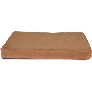 image:imageFurhaven WaterResistant Orthopedic Dog Bed for Large Dogs w Removable Quilt Top amp Washable Cover For Dogs Up to 95 lbs  IndoorOutdoor Quilt Top Convertible Mattress  Gray JumboXLTerry  Suede Camel