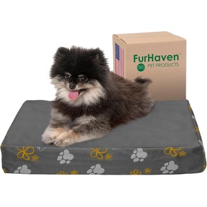 image:imageFurhaven WaterResistant Orthopedic Dog Bed for Large Dogs w Removable Quilt Top amp Washable Cover For Dogs Up to 95 lbs  IndoorOutdoor Quilt Top Convertible Mattress  Gray JumboXLWaterResistant Garden Print Iron Gate