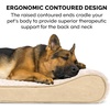 image:imageFurhaven Cooling Gel Dog Bed for Extra Large Dogs w Removable Washable Cover For Dogs Up to 180 lbs  Ultra Plush Faux Fur amp Suede Luxe Lounger Contour Mattress  Cream GiantXXXL
